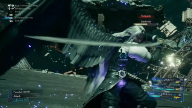 picture of Sephiroth's octaslash